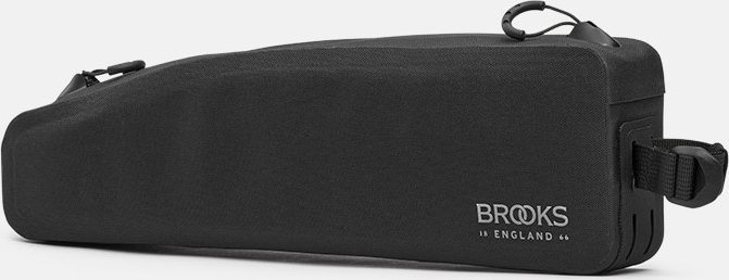 Brooks Torba na ramę BROOKS SCAPE LONG TOP TUBE, Black, Pojemność 1,5L, Mocowanie na paskach, Wodoodporna (NEW)