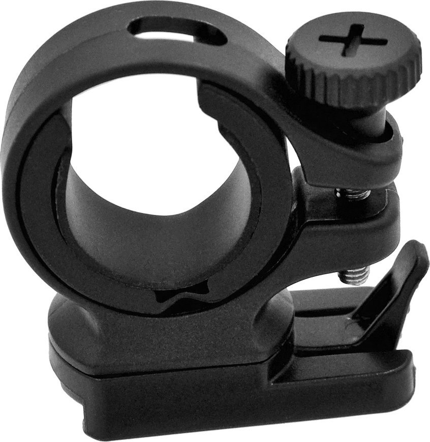 Uchwyt na kierownicę Ravemen ABM01 do lampek Ravemen, czarny, przykręcany