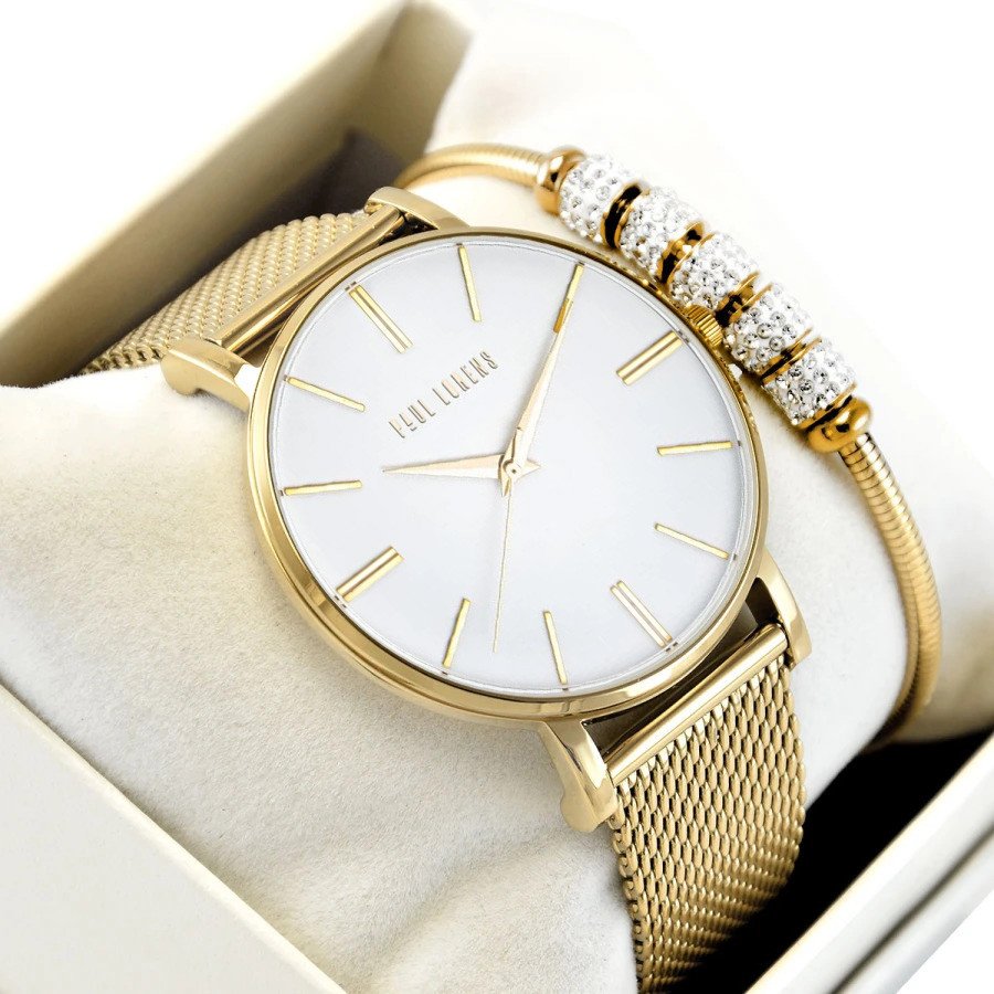 Zestaw damski zegarek Paul Lorens JULIE 10401B-3D1 + bransoletka