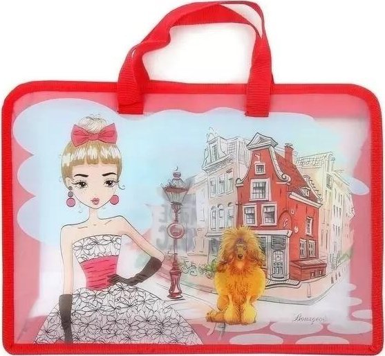 Teczka-torba A4+ zapinana na zamek z rączką FRESH