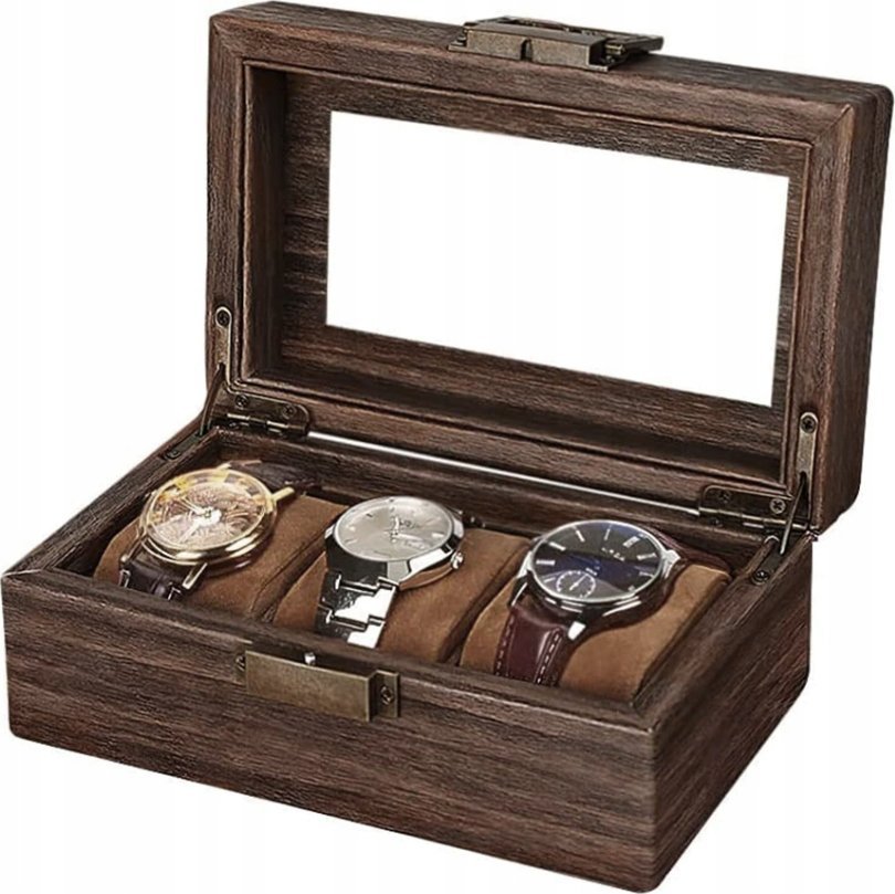 Korbi PUDEŁKO ETUI ORGANIZER SZKATUŁKA KUFEREK KUFER KASETKA NA ZEGARKI 3szt G13