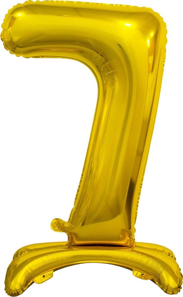 GoDan Balon foliowy cyfra 7 złota - 74 cm uniwersalny
