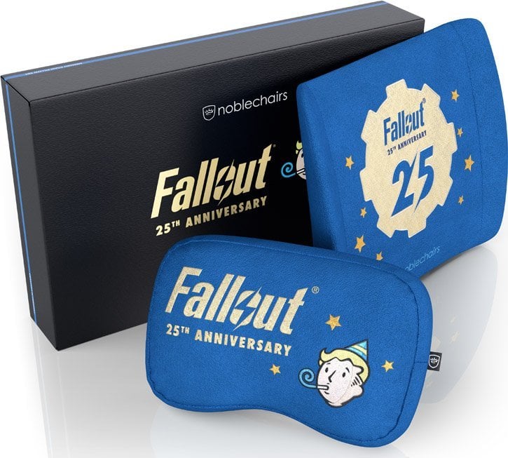 Noblechairs Zestaw poduszek z pianki zapamiętującej kształt - Fallout 25th Anniversary Edition (GAGC-294)