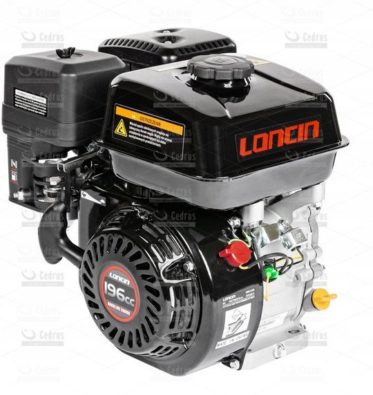 Silnik Do Zagęszczarki Loncin G200F 6.5Km Wał 19Mm Żeliwna Tuleja