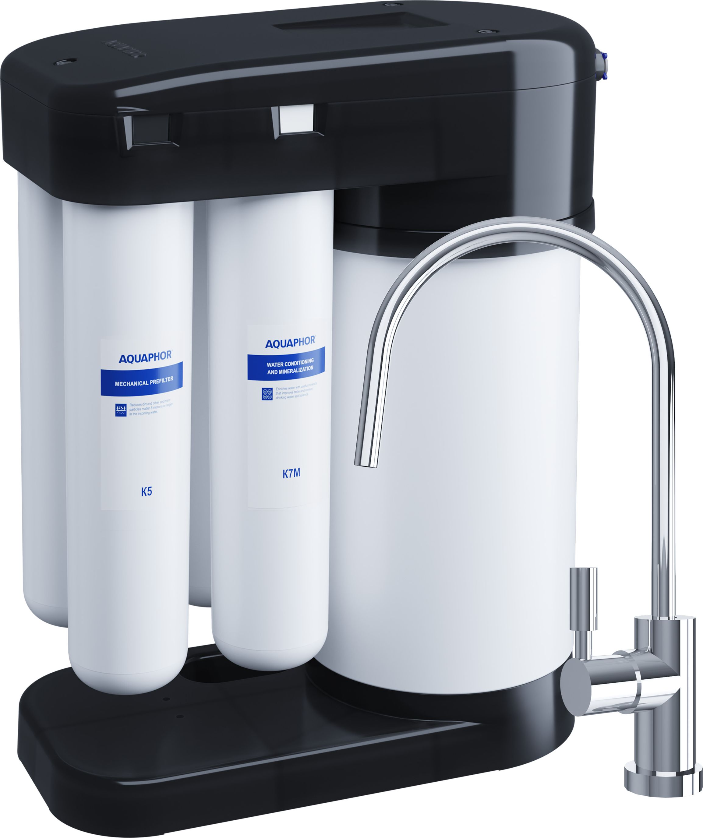 Aquaphor System odwróconej osmozy Aquaphor RO-102S Black Edition