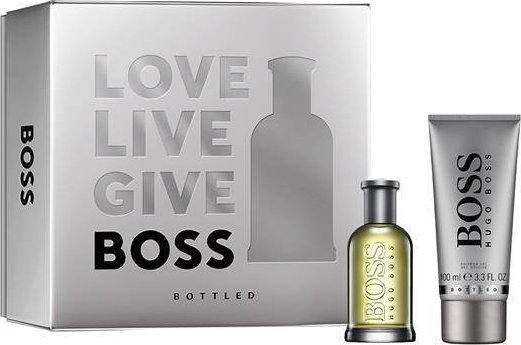 Hugo Boss Hugo Boss Bottled zestaw woda toaletowa spray 50ml + żel pod prysznic 100ml
