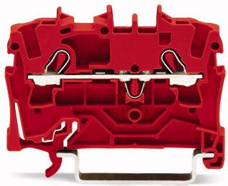 Wago Złączka szynowa 2-przewodowa 2,5mm2 czerwona (2002-1203)