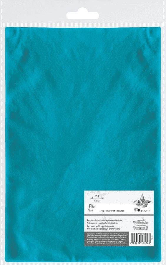 Titanum Filc A3 morski 5szt
