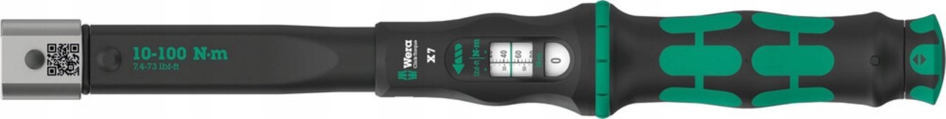 Wera KLUCZ DYNAMOM. CLICK-TORQUE X 7 DO KOÅCÃWEK WTYK. 10-100 NM