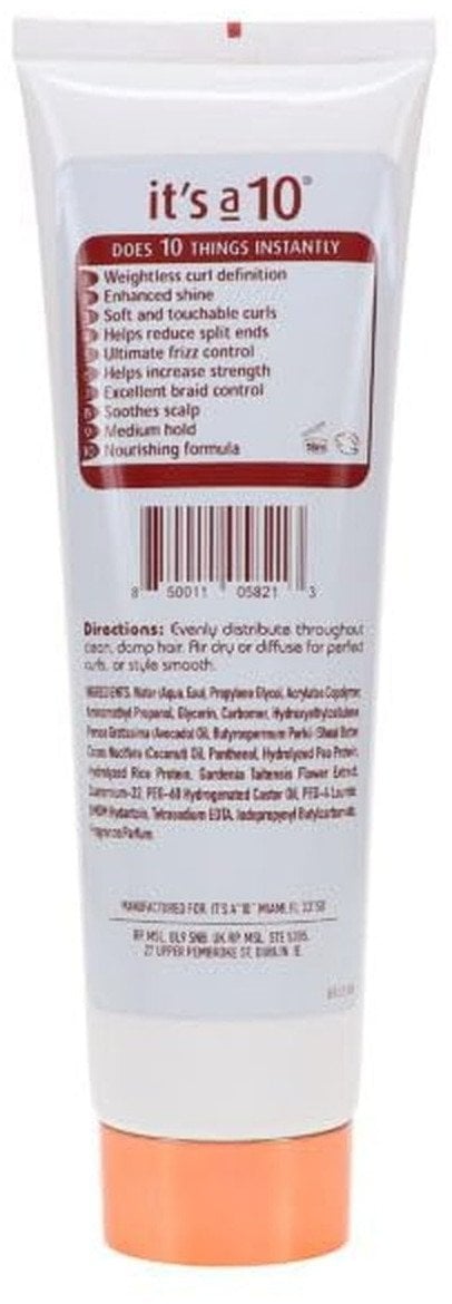 It's a 10, Coily Miracle, Hair Styling Gel, For Strengthening, 148 ml Unisex