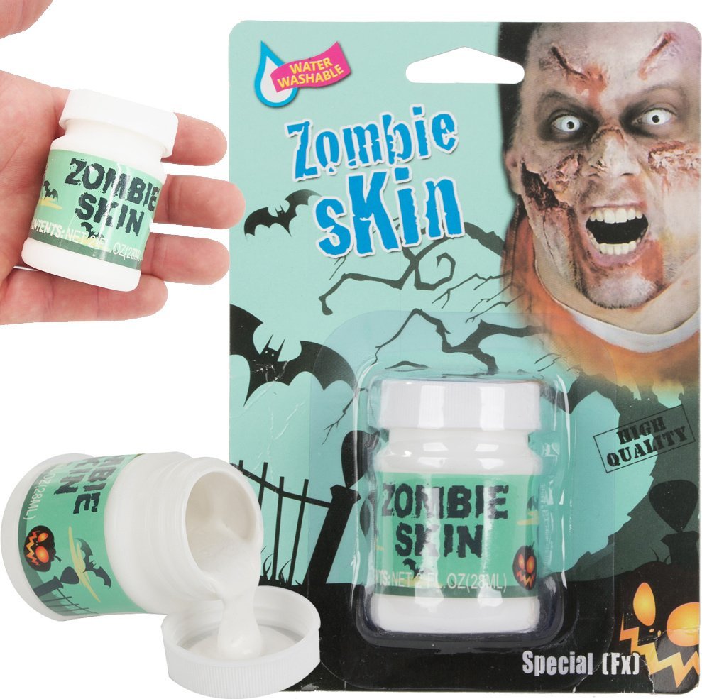 Verk Zoombie skin makijaż na halloween do malowania blizny rany makeup skóra Zoombie skin makijaż na halloween do malowania blizny rany makeup skóra