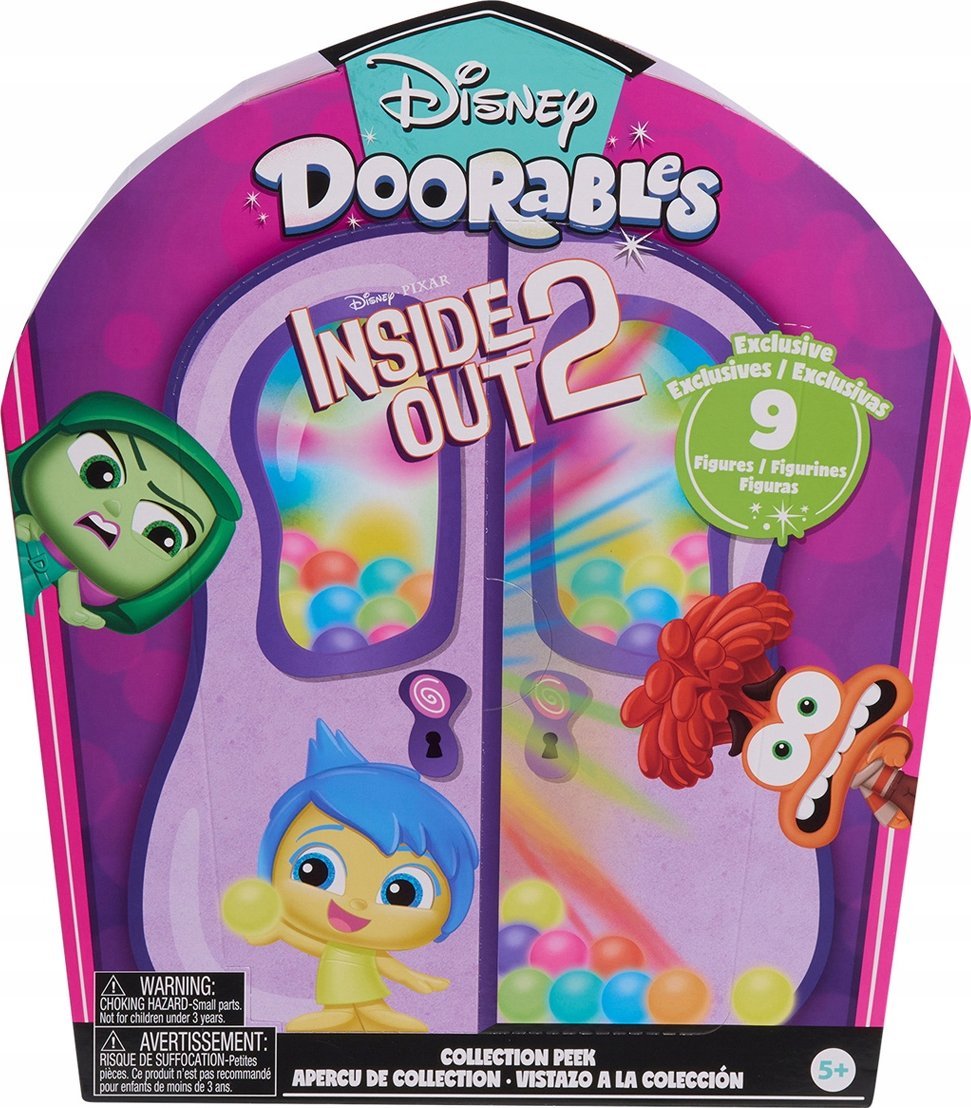 Figurka DOORABLES Zestaw 9 figurek Inside Out 2 (44864)