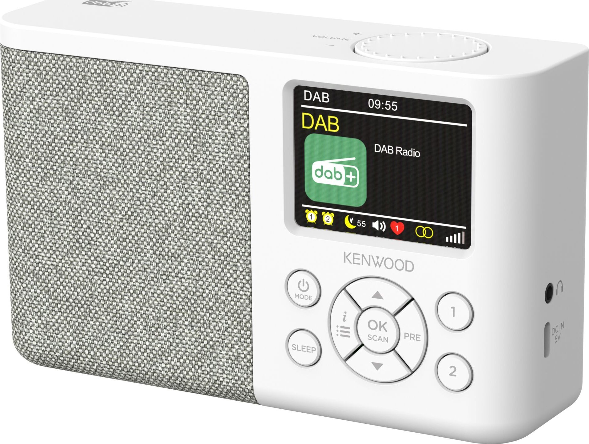 Kenwood CR-M33DAB white