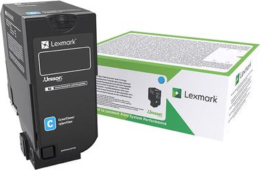 Toner Lexmark 84C2HCE Cyan Oryginał (84C2HCE)