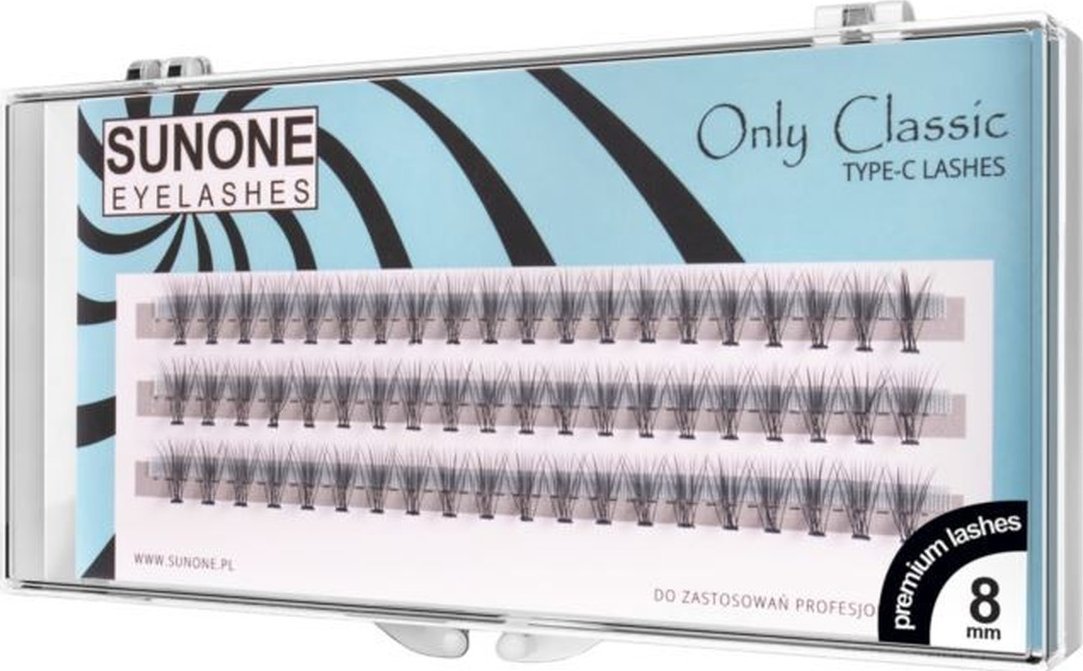 Sunone Kępki rzęs 8 mm.