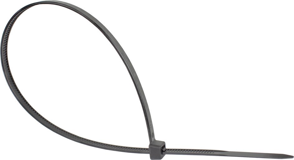 Organizer Alcasa Alcasa KAB-25S48 opaska kablowa Zwalniana opaska kablowa Nylon Czarny 100 szt.