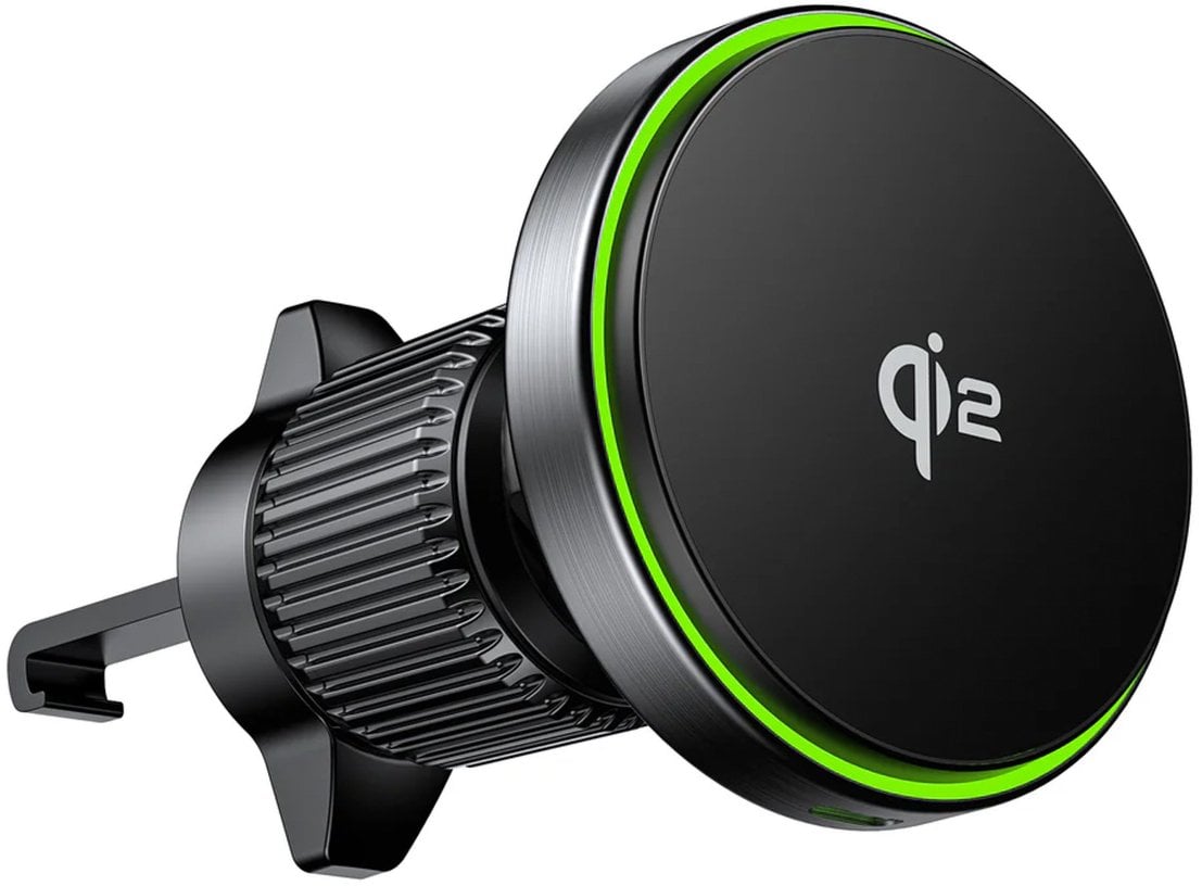 Unitek Uchwyt magnetyczny do samochodu Qi2