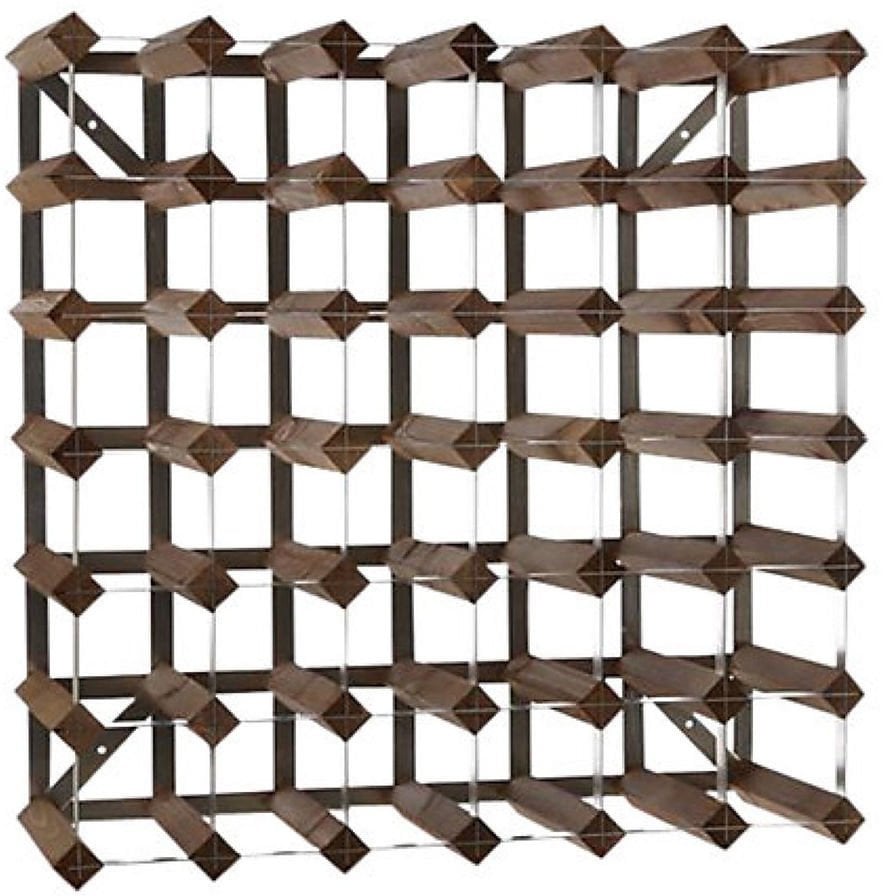 Regał na butelki do wina duży, na 42 butelki