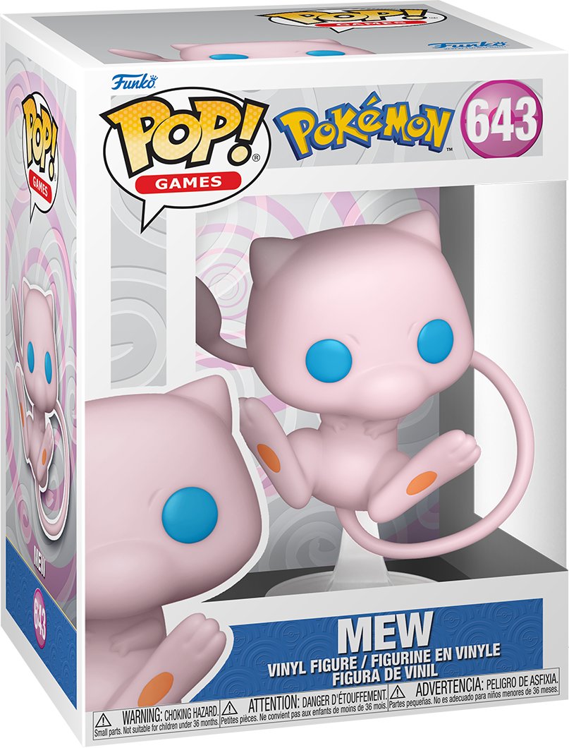 FUNKO POP GAMES: POKEMON - MEW 643