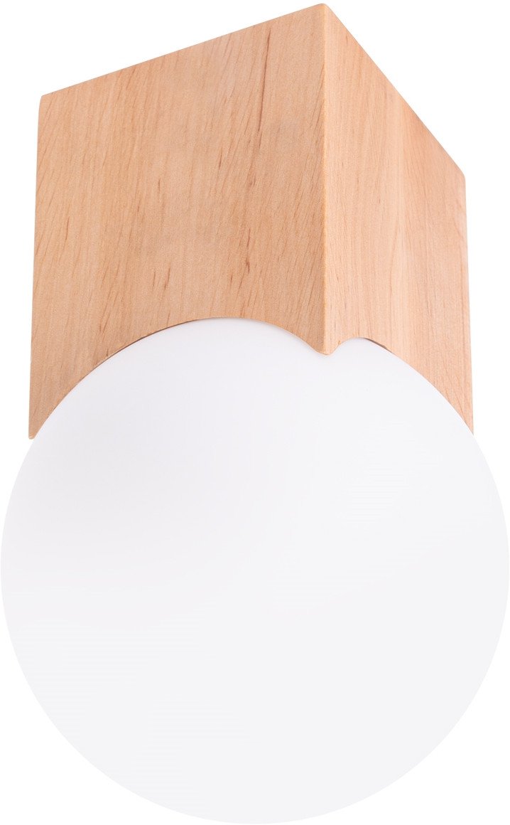 Plafon Solis Naturalne Drewno G9 Max 8W Ledw Sollux Lighting