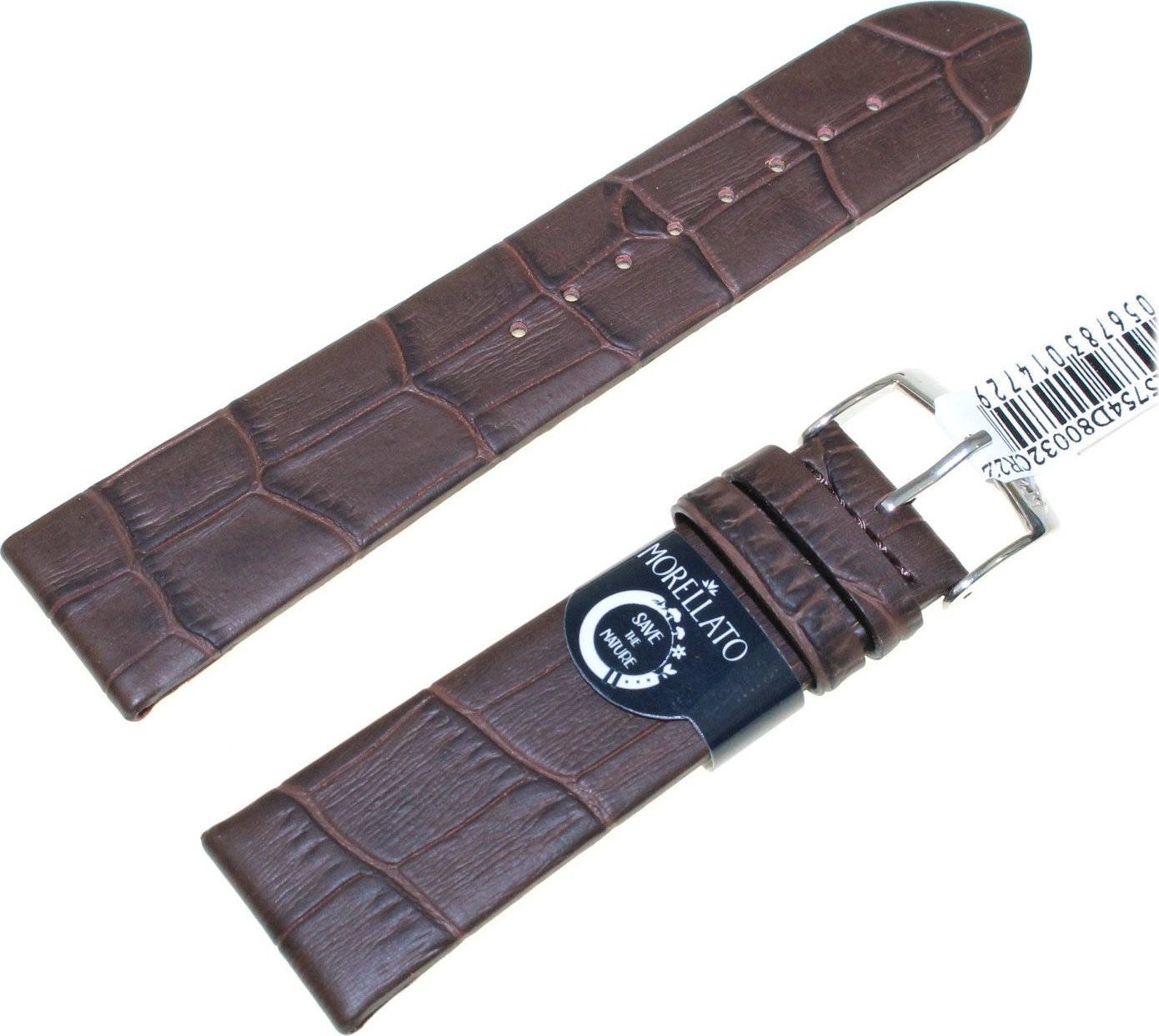 Morellato Skórzany pasek do zegarka 22 mm Morellato A01X5754D80032CR22