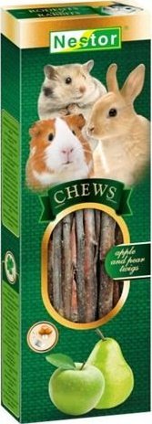Nestor CHEWS GAŁĄZKI JABŁONI I GRUSZY GRYZOŃ /10