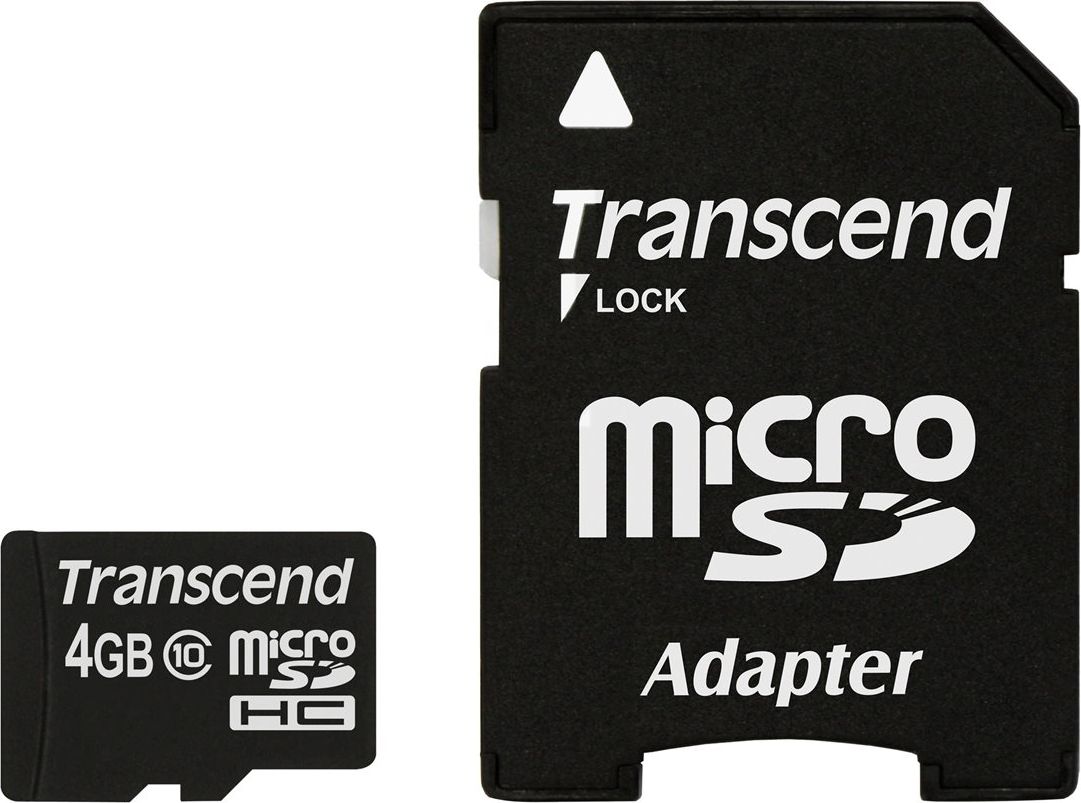 Karta Transcend MicroSDHC 4 GB Class 10 UHS-I (TS4GUSDHC10)