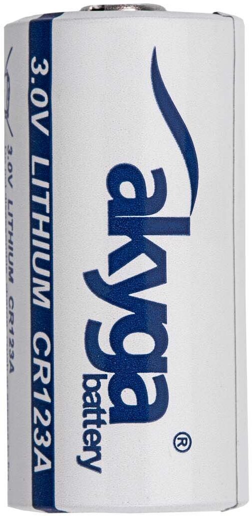 Akyga Bateria litowa CR123A 3V 1500mAh fi 16,5x34mm AKY2148 CE