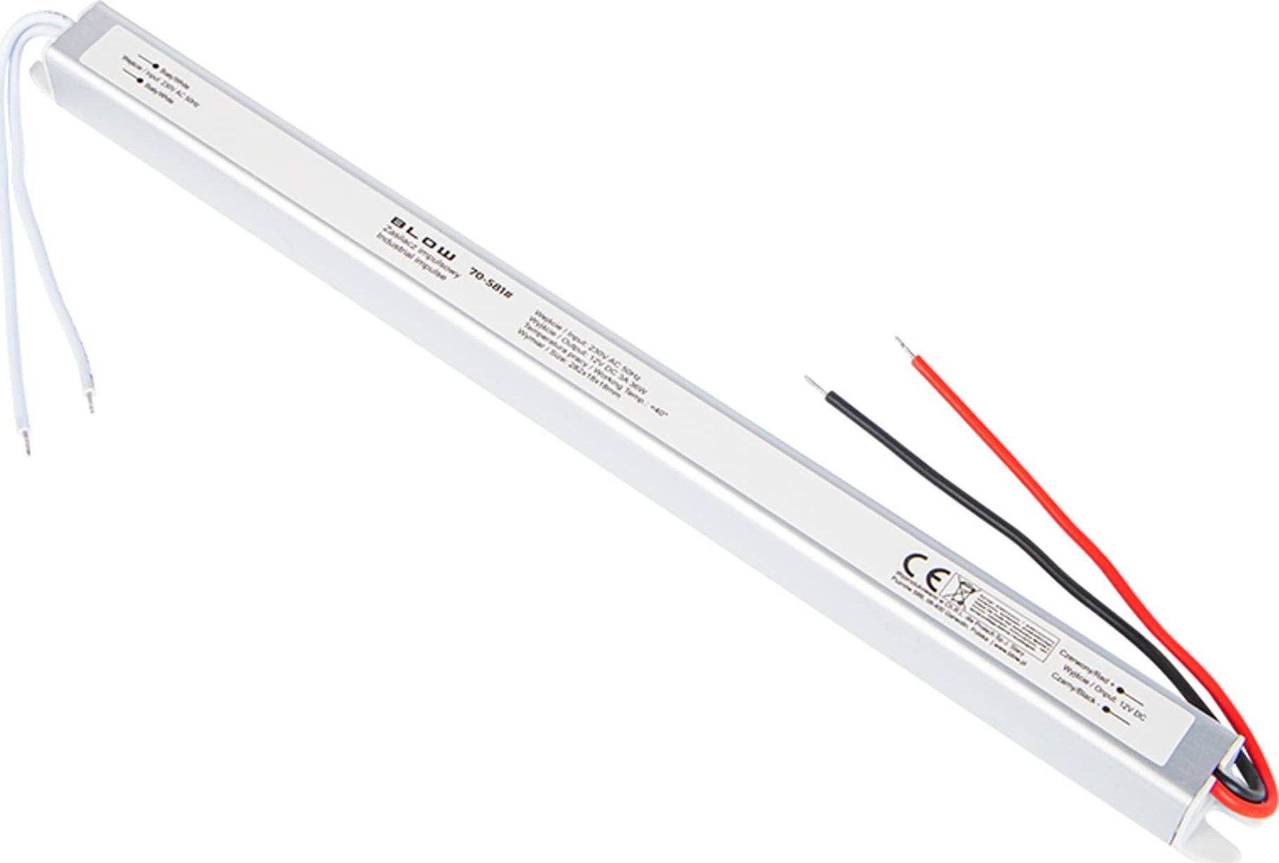 Blow 70-581# Zasilacz impulsowy 12v/3a 36w slim
