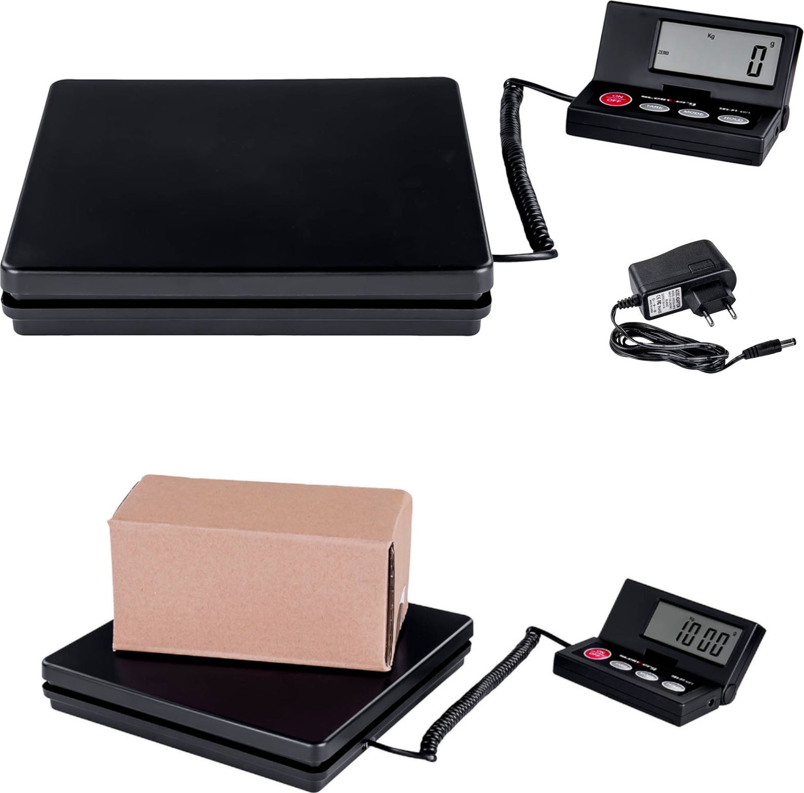 Steinberg Waga platformowa pocztowa do paczek SBS-PT-40/1 do 40kg / 1g