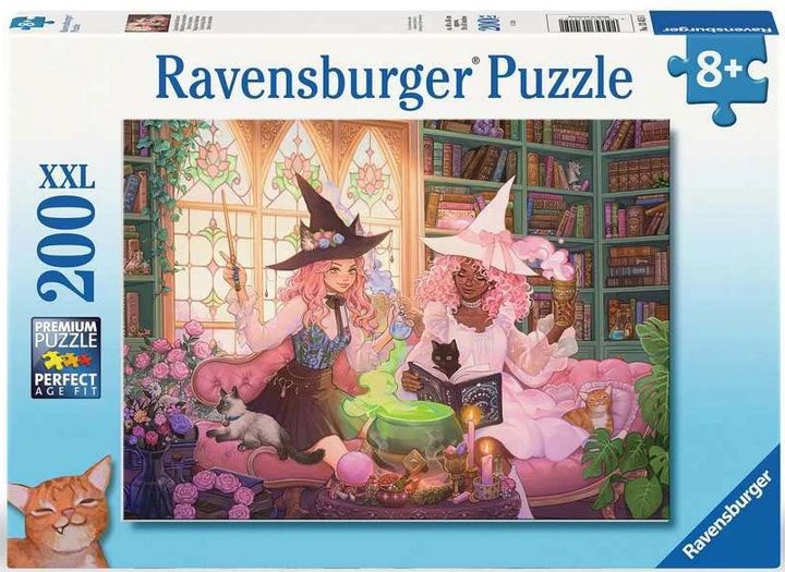 Ravensburger Puzzle XXL Czarująca biblioteka 200 elementów