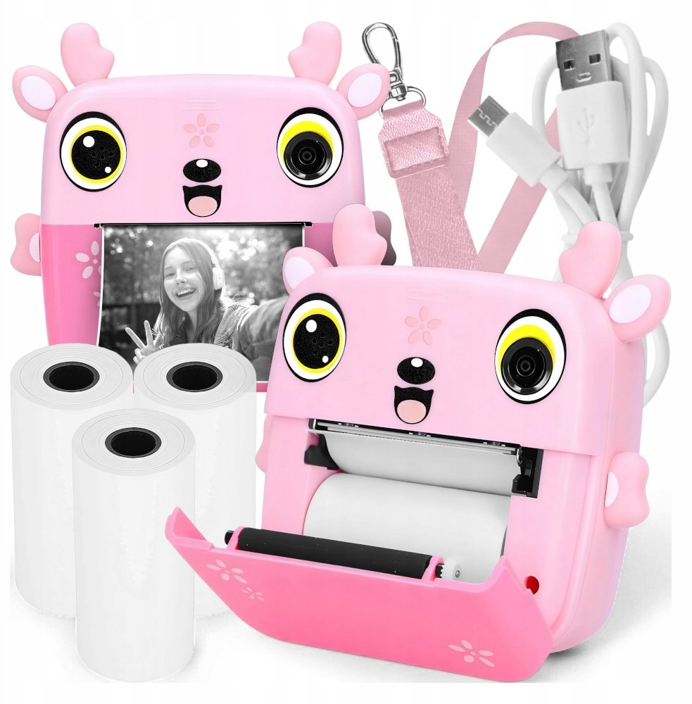 DRUKUŚ 3.0 PRO RÓŻOWY JELONEK KANZA