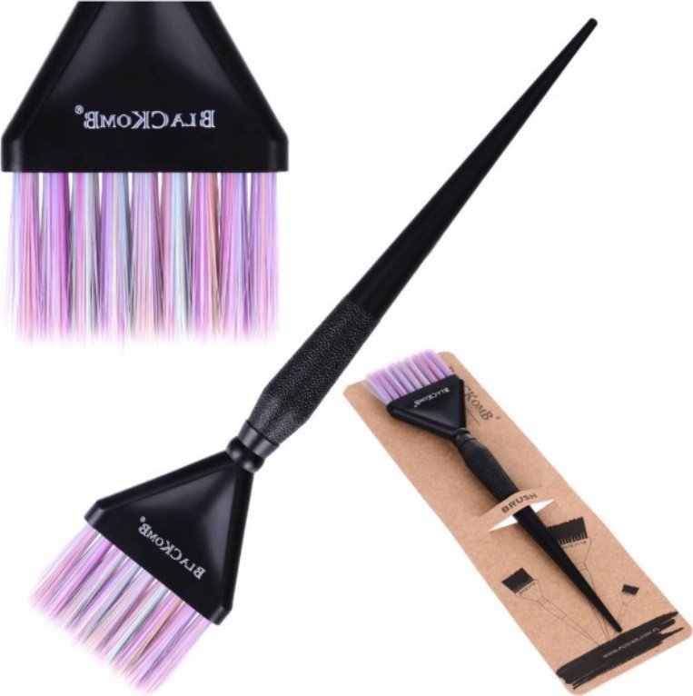 Poniks Pędzel do farbowania włosów Poniks włosie neonowe