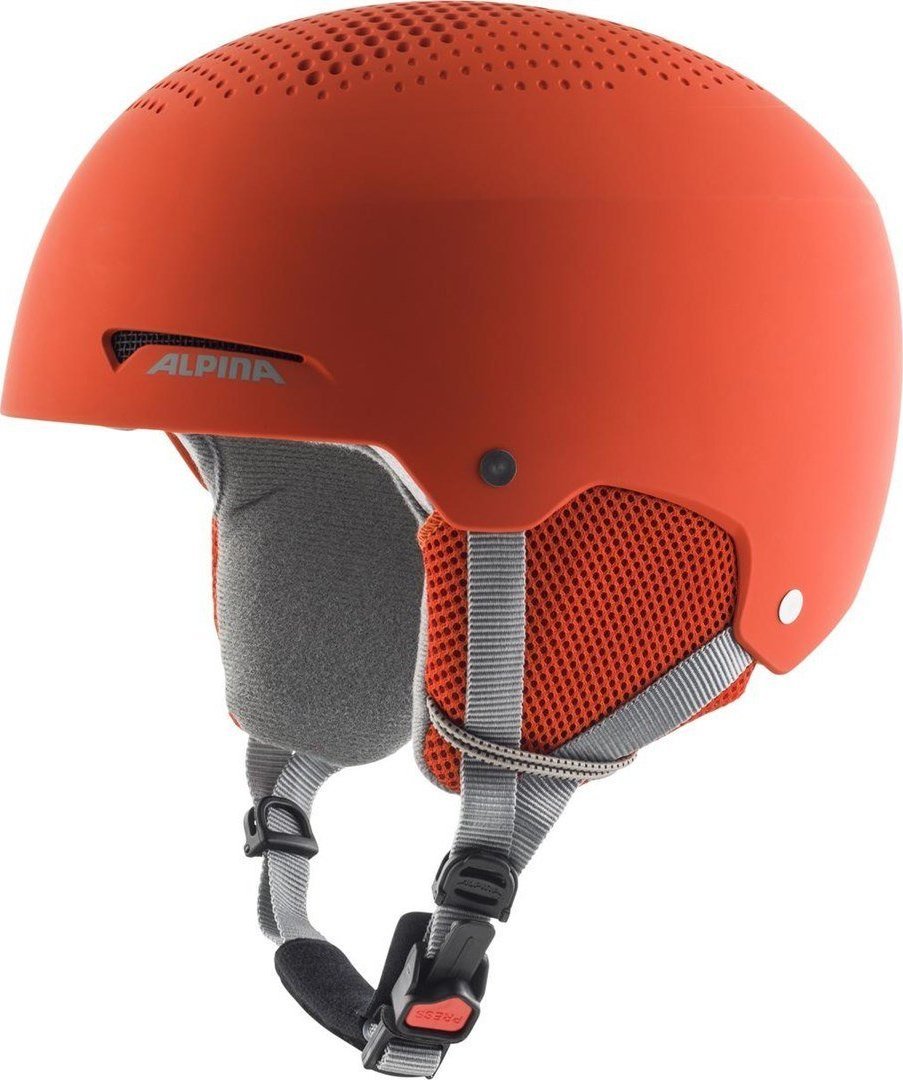 Alpina Kask narciarski ALPINA ZUPO PUMPKIN-ORANGE MATT 51-55