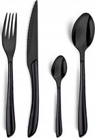 Amefa Amefa Lumino 1422 - 16 pcs Bestik sæt (Bright Black PVD – Black handle)