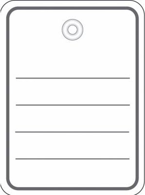 Herma Zawieszka towarowa 48x65 mm (6840)