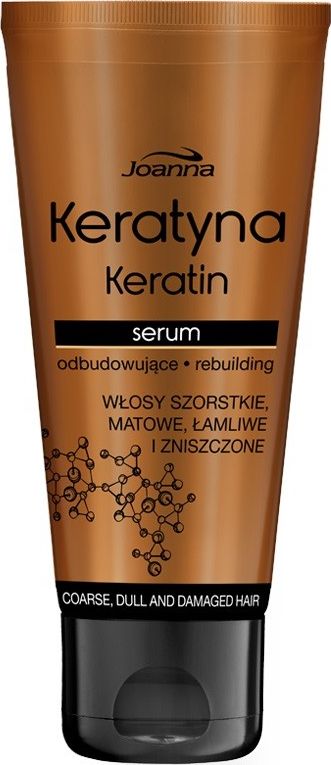 Joanna Keratyna serum odbudowujące do włosów matowych i zniszczonych 50g
