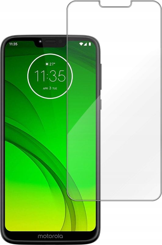 etumi Szkło Hartowane Do Motorola Moto G7 Power | Szybka Szkiełko Ochronne Na Ekran Twarde Płaskie Przód / Ochrona Matrycy Telefonu Glas0074