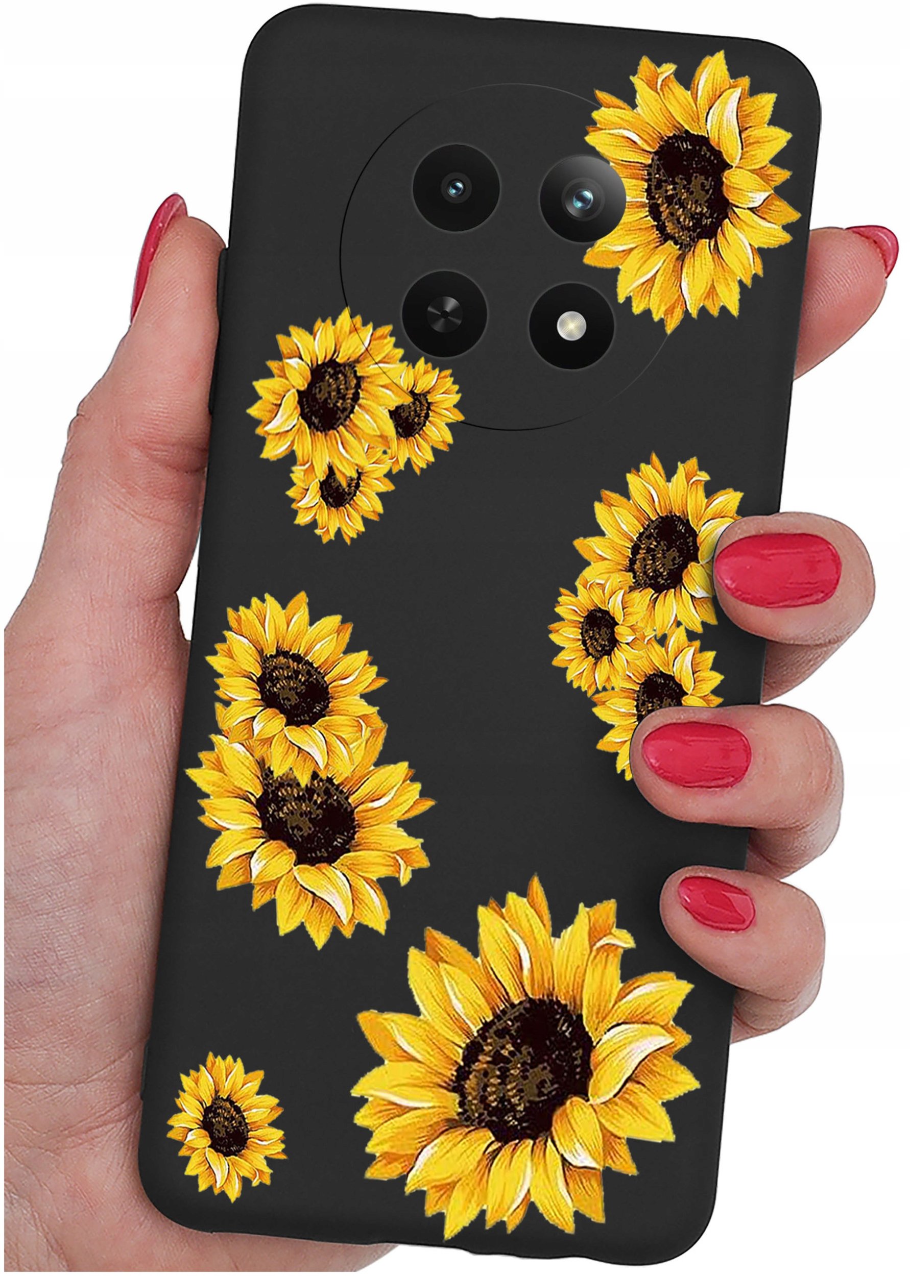 Etui do Realme 12 5G | 12x 5G WZORY |SILIKONOWE MATT CASE + SZKŁO 9H