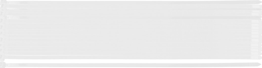 Neo Opaski zaciskowe EXTREME 9.0 × 450 mm, białe, 50 szt.