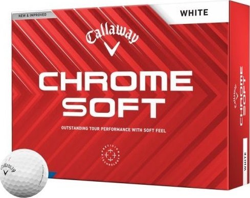 CALLAWAY morele Piłki golfowe CHROME SOFT 2024 (białe)