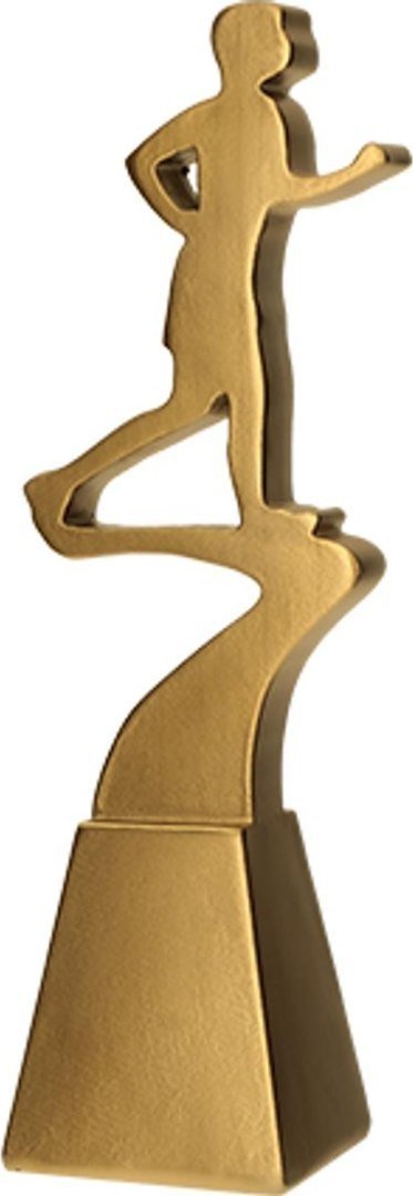 Victoria Sport Figurka odlewana - Złota linia biegacz