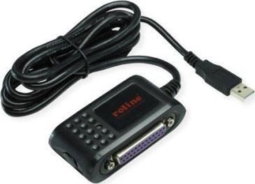 Adapter AV Roline Konwerter ROLINE USB / równoległy + szeregowy