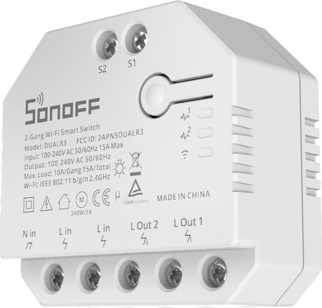 Sonoff Inteligentny Przełącznik Wifi Sonoff Dual R3 Sonoff