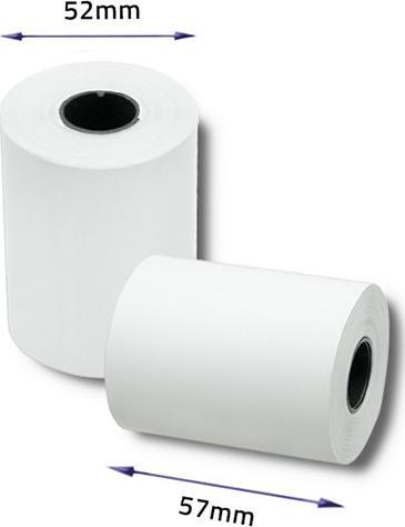 Qoltec QOLTEC ROLKA TERMICZNA 57X16 | 55G/M2 | 10SZT | BPA FREE