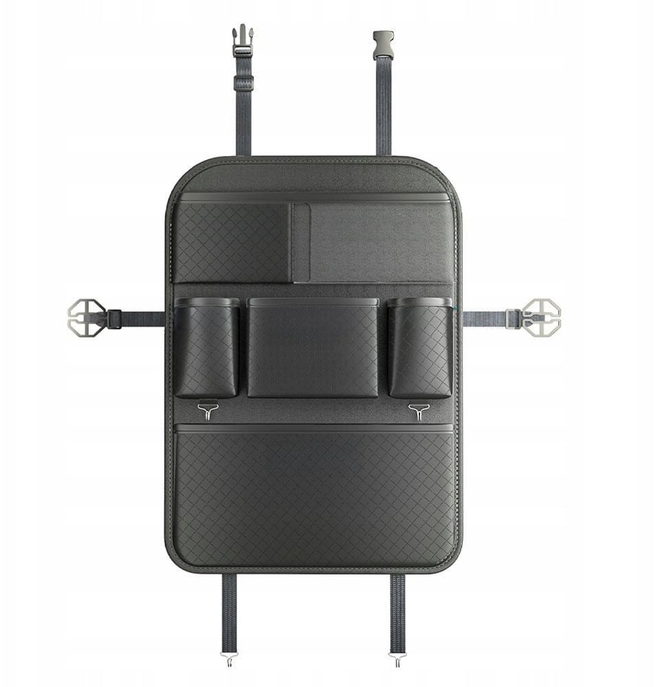 Organizer samochodowy na fotele przednie z przegródkami NAPPA czarny