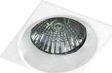 Azzardo Oprawa podtynkowa kwadratowa biała AZzardo IVO SQUARE 1 AZ1825