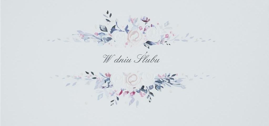 MAK Karnet Ślub DL S41 - W Dniu Ślubu