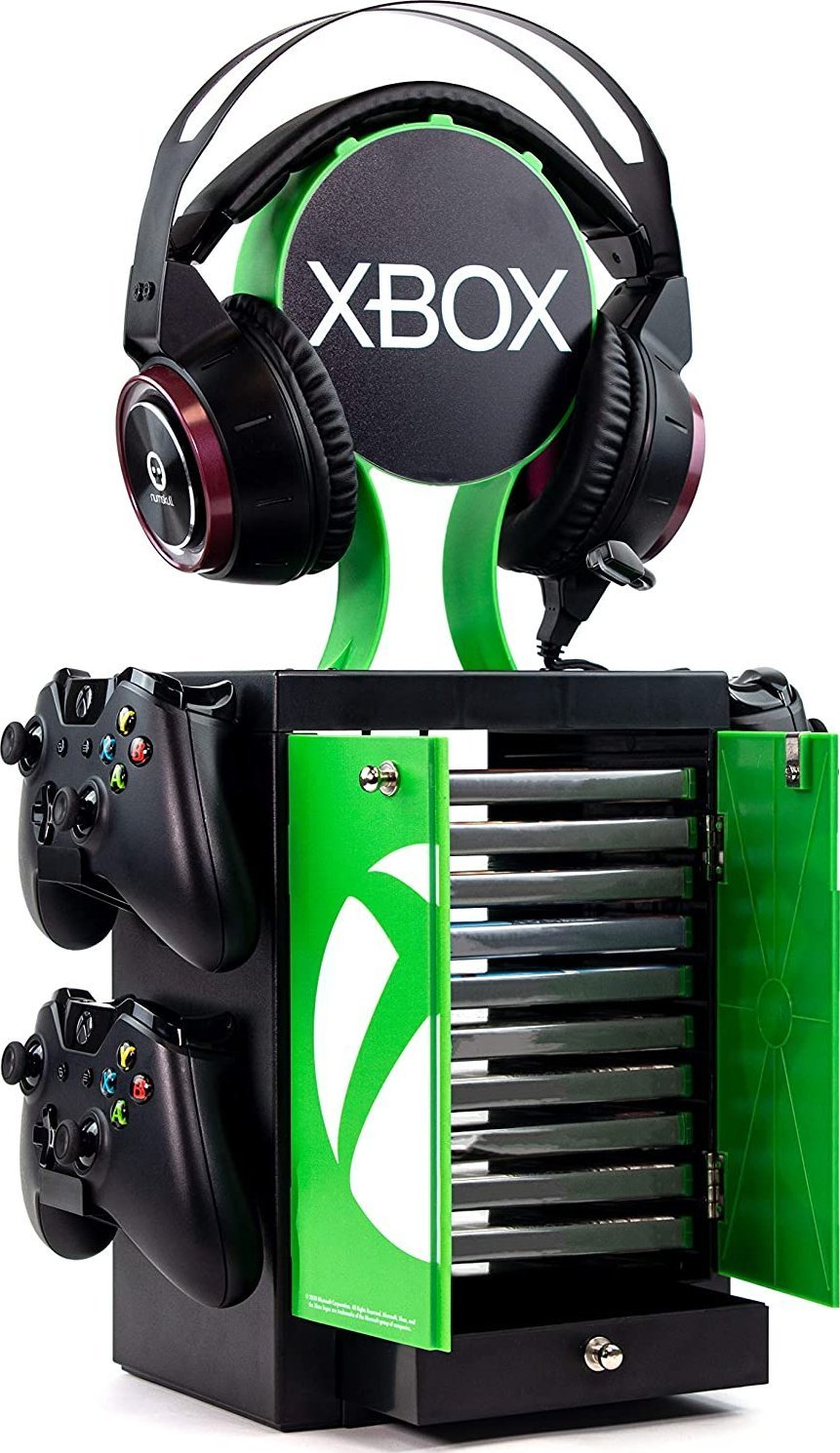 Numskull Gaming Locker akcesoria stojak XBOX - XBOX Logo
