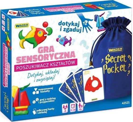 Wader Gra Sensoryczna Poszukiwacz kształtów